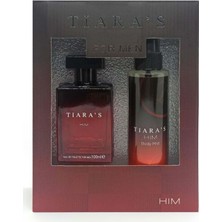 Tiaras Him Edt 100 ml  150 Ml.body Mist(Çok Kalıcı,fark Yaratan Erkek Parfümü)