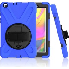 Samsung Galaxy T290 Tab A 8 Kılıf Amazing Tablet Kapak - Mavi