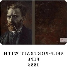 Aesco A6 Çizgisiz Defter Seti, Van Gogh Temalı, 4'lü ve Kaliteli
