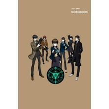 New Global Dotted Grid Sketchbook Pink: Anime Psycho-Pass Notebook Cover, 110 College Ruled Paper, Softcover (6