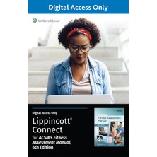 Lippincott Williams & Wilkins Acsm's Fitness Assessment Manual 6e Lippincott Connect Standalone Digital Access Card