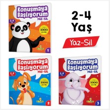 New Global Konuşmaya Başlıyorum Serisi Yaz-Sil Kitaplar (Türkçede En Çok Kullanılan 1000 Kelime)