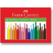 Faber-Castell , 18 Renk, Yumuşak ve Canlı Renkler, Rahat Kullanım, Etkili Uygulama, Sanatsal ve Eğit