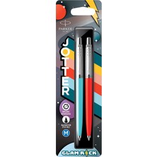 Parker Jotter Originals Tükenmez Kalemler | Rock Koleksiyonu | Azure Mavisi ve Vermilion | Mavi Müre