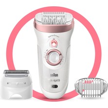 Braun Silk-Épil 9 Epilatör, Kadın/epilatör, Uzun Süreli Epilasyon Için, Tıraş Makinesi Başlığı, Vücu