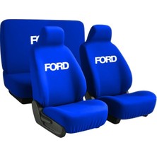 Space Gunaydin Konforu Ford Tourneo Connect ile Uyumlu Oto Koltuk Kilifi ile Aracinizda Yasayin Lacivert
