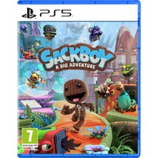 Play Station , Playstation Game 5, Sackboy: A Big Adventure Ps5, Ps5 Için 3D ve Macera Oyunu, Standart Sürüm, 1-4