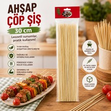 Ahşap Çöp Şiş 30CM 46PCS