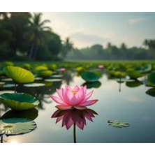 Aesco 5 Adet Lotus Tohumu, Egzotik Çiçek, Bahçe ve Süs Havuzu Için
