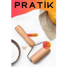Aesco Pratik Merdane Ahşap Ergonımik Oklava