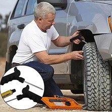 Aesco 6 Parça Lastik Tamir Seti, Motosiklet ve Araç Bakımı Için Gerekli Araçlar