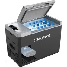Aesco V28 12/24/220VOLT 28LITRE Kompresörlü Outdoor Oto Buzdolabı (Akü Dahil Değildir)
