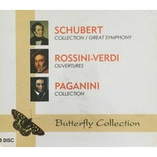 Aktüel Schubert - Rossini - Verdi - Paganini - Butterfly Collection (2006) ( 3 CD Box )