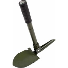 Aesco Pusulalı Katlanabilen Portatif Çantalı Mini Kazma Kürek Seti
