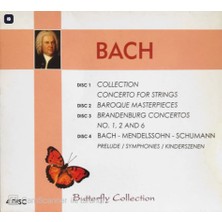 Aktüel Bach - Butterfly Collection (2006) ( 4 CD Box )
