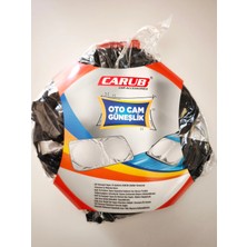 Aesco Miflonlu Katlanır Oto Ön Cam Güneşliği 150X70CM Güneş Koruyucu Yazlık Araç Aksesuarı