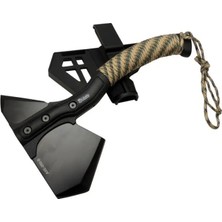 Trend Kapında Axe 050B Siyah Kamp / Outdoor Balta 29CM - Ipli Sap, Kılıflı