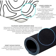 Aesco 120X60 cm Boyutlarında Büyük Gaming Mouse Pad, Dikişli Kenar