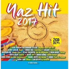 Aktüel Yaz Hit 2017 - Çeşitli Sanatçılar ( 2 CD ) ( Türkçe Müzik CD Albüm )