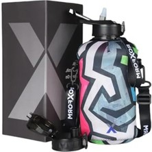 Aesco Bpa ve Bps Içermeyen Su Matara, 2200 ml Kapasite