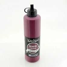 Aesco 500 ml H-056 Vişne Renkli Akrilik Boya, Yüksek Kalite