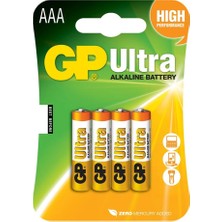 Aesco Gp  Ultra Alkalin Aaa Ince Kalem Pil 4lü