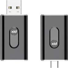 Aesco Kabloludan Kablosuza Geçiş Sağlayan Usb-A ve Usb-C Adaptör