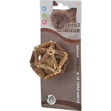 Aesco Catnipli Matatabi Topu - Kedi Oyuncağı, 7 cm