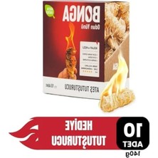 Aesco 10 kg Doğal Yumurta Kömürü, Uzun Süre Yanan Barbekü Kömürü Seti