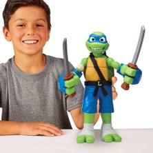 Aesco Teenage Mutant Ninja Turtles Roll N Punch Leonardo Figürü 30 cm