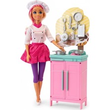 Aesco Mey Ithalat® SH40676  11,5" Aşçı Bebek Seti