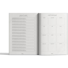 Aesco Tarihsiz Şık Planner - Hayal Gücünüzü Serbest Bırakın