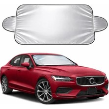 Aesco 140X80 cm Araba Ön Cam Güneşlik, Uv Koruma ve Isı Yalıtımı Sağlayan Tasarım