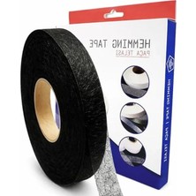 Aesco 1.5 cm x 100 M Çift Taraflı Yapışkan Tela, Siyah Renk