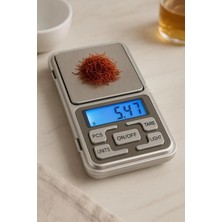 Aesco 500G 0.01 Hassas Dijital Terazi Kuyumcu Eczane Laboratuvar LCD Ölçüm Tartısı Cep Tipi
