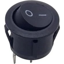 Aesco Mini Açma Kapama Anahtar, Kcd1 23MM Yuvarlak