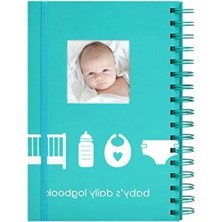 Aesco Yenidoğan Bebeğiniz Için Kolay Kullanımlı Günlük Defter - 50 Sayfa