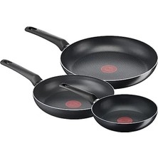 Aesco 20/24/28 cm Boyutunda Difüzyon Tabanlı Tava Seti, 3'lü