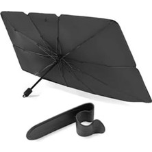 Aesco Katlanabilir Ön Cam Güneşliği, 140X75 cm ve Araç Içi Organizer Seti