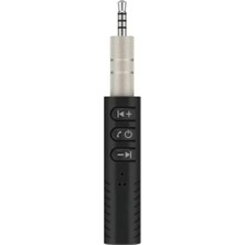 Aesco 3.5mm Aux Girişi ile Bluetooth Araç Kiti, Düz Girişli Bağlantı