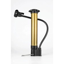 Aesco Kompakt Alüminyum Bisiklet Hava Pompası, Dayanıklı ve Paslanmaz Yapısı ile Uzun Ömürlü