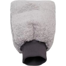 Aesco Mikrofiber Eldiven, Araç Temizliği Için, Gri Renk, Astarlı