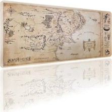 Aesco Büyük Boy Oyun Mouse Pad, 80X40 Cm, Kaymaz Taban ile