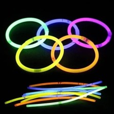 Aesco Fosforlu LED Bileklik, 100 Adetlik Paket Fırsatı