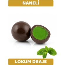 Arı Lokumları Bitter Çikolata Kaplı Nane Aromalı Lokum Draje 250 gr