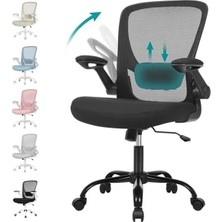 Aesco Ergonomik Ofis Sandalyesi, Bel Desteği, Kolçaklar ve Döner Tasarım