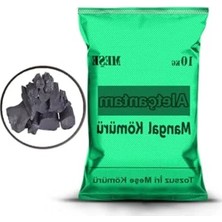 Aesco Büyük Iri Taneli Mangal Kömürü, Tozsuz ve Pratik Kullanım