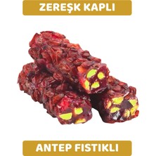 Arı Lokumları Zereşk Üzümü Kaplı Antep Fıstıklı Nar Aromalı Parmak (Fitil) Lokum 250 gr