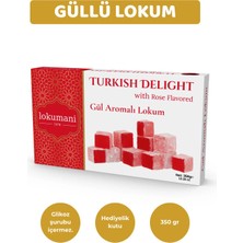 Gül Aromalı Lokum 350 gr