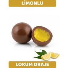 Arı Lokumları Sütlü Çikolata Kaplı Limon Aromalı Lokum Draje 250 gr
